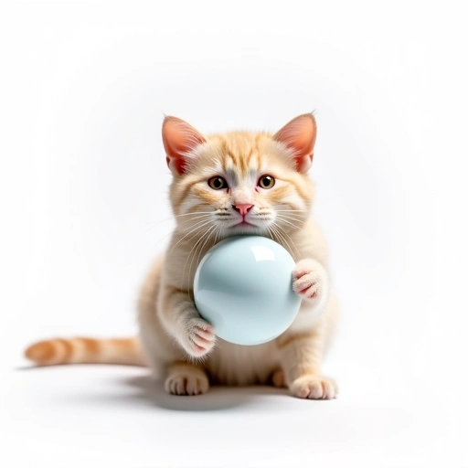 Bolinha Interativa Auto Rolante Para Gatos Recarregável USB - Achei na Lojinha