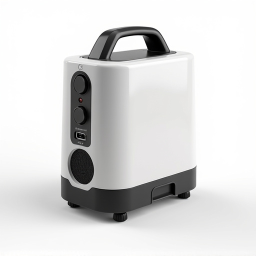 Compressor de Ar Portátil Recarregável com Power Bank e Lanterna - Achei na Lojinha
