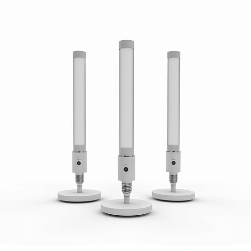 Luminária com Sensor de Presença e de Luminosidade Sem Fio - Recarregável - Achei na Lojinha