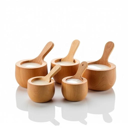 Kit 5 Potes Herméticos com Tampa de Bambu - Achei na Lojinha