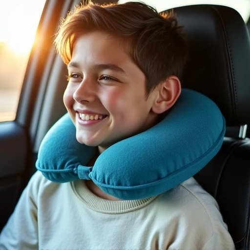 Travesseiro de Apoio para Carro: Conforto Inigualável para Adultos e Crianças - Achei na Lojinha