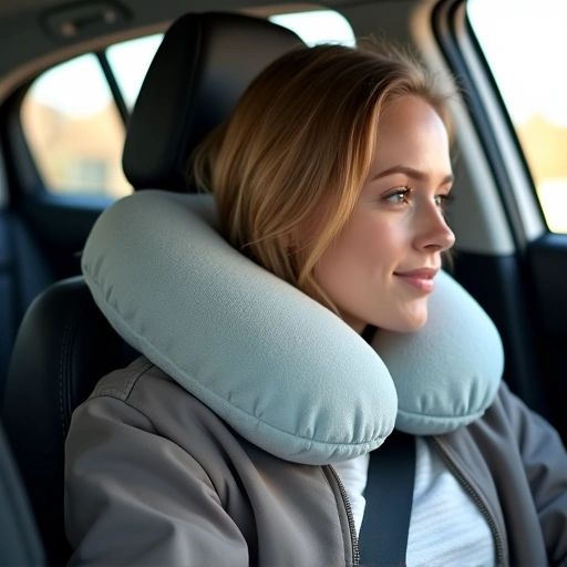 Travesseiro de Apoio para Carro: Conforto Inigualável para Adultos e Crianças - Achei na Lojinha