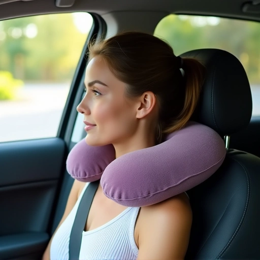 Travesseiro de Apoio para Carro: Conforto Inigualável para Adultos e Crianças - Achei na Lojinha